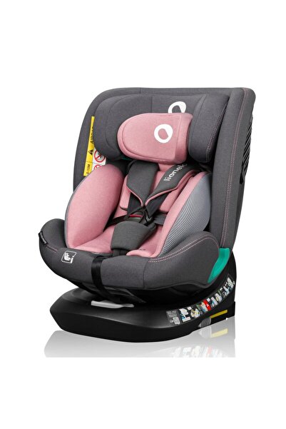 Lionelo Scaun auto, Lionelo, Bastiaan One i-Size, 4 in 1, Roz