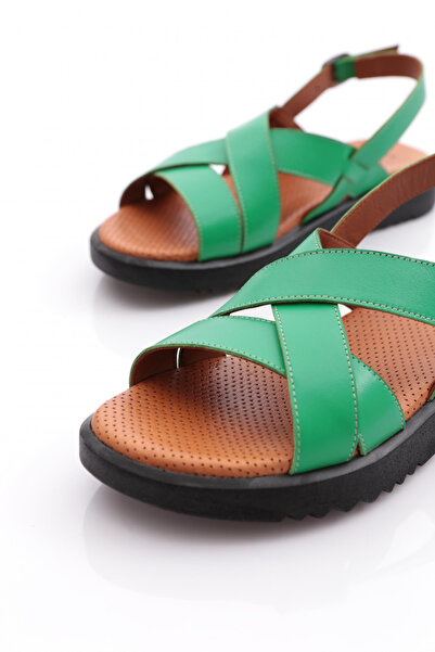 DGN 3034 Women's Ankle Strap Cross Strap Sandals