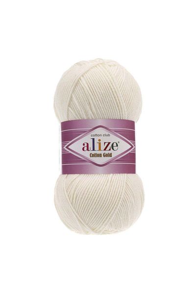 Alize 5 Pieces Cotton Gold 62 Turkey Yarn Set for Crocheting, Knitting, and DIY