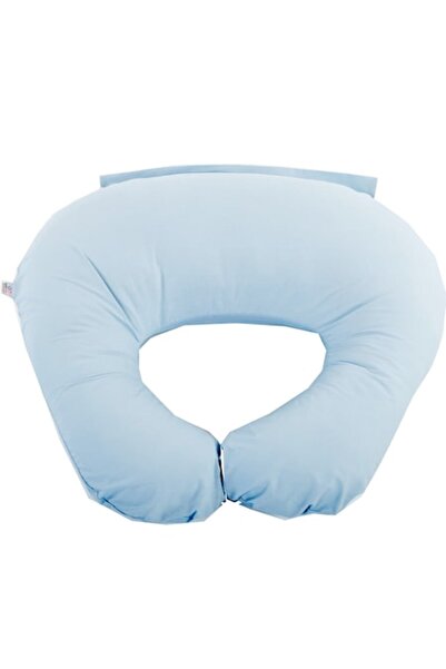 OEM Pernă de alăptare cu husă 100% bumbac, albastru deschis