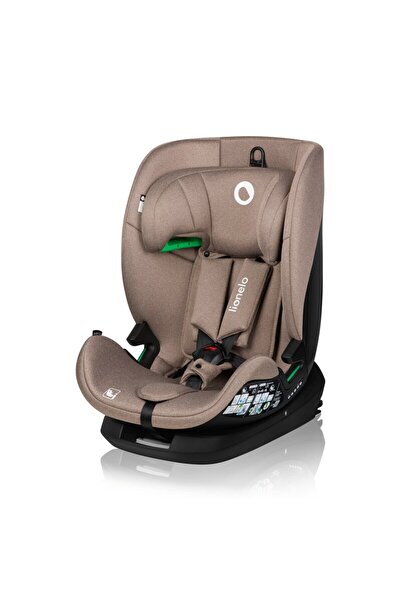 Lionelo Scaun auto, Lionelo, Lavender I-size, Isofix, Cu centura TopTether, Bej