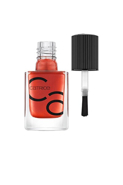 Catrice Lac de unghii cu efect de gel, Cosmetics ICONAILS, 166 say it in red, 10.5 ml