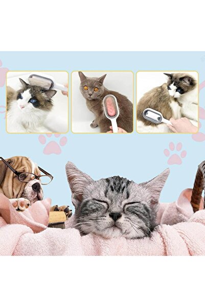 BellFyd Magic Pet Hair Removal Brush that Cleans, Massages and Removes Knots