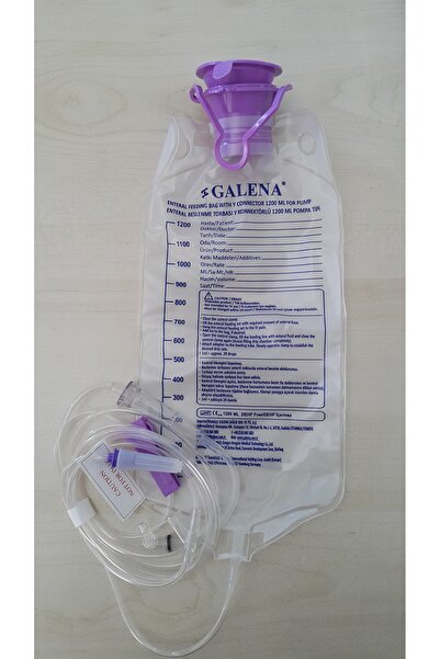 Galena Enteral Beslenme Tekli Torba (Pompa Tip) - (50 Adet)