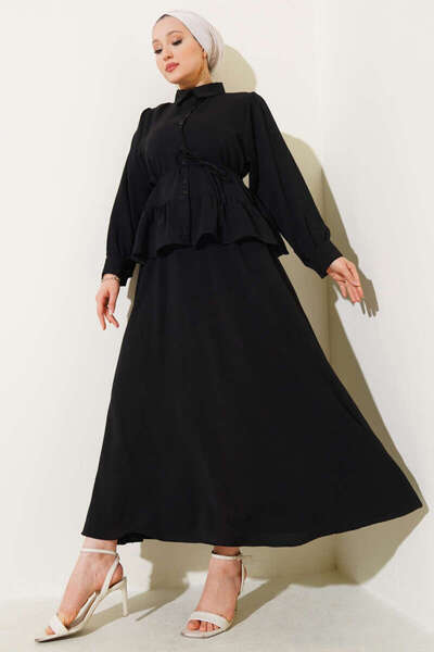 VOLT CLOTHİNG Ayrobin Rope Lace Skirt Double Suit