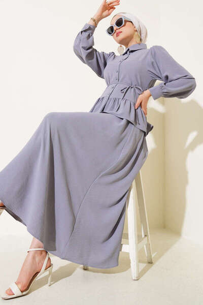 VOLT CLOTHİNG Ayrobin Rope Lace Skirt Double Suit