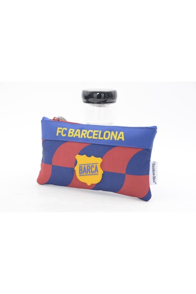 Barcelona FC PENCIL CASE Brand Logo Red & Blue Colors