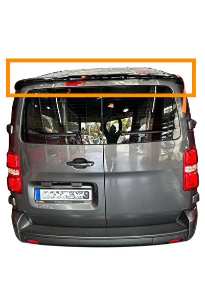 TÜRKSET PEUGEOT EXPERT ÇİFT KAPI SPOİLER (( BOYASIZ ))