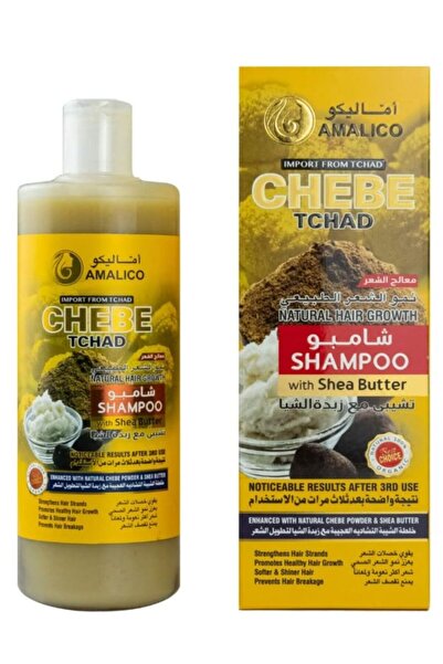 Amalico Chebe Shampoo for Hair Growth with SHEA BUTTER