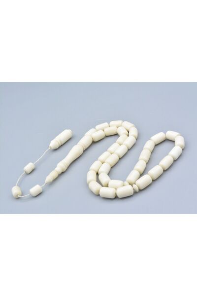 Murty99 Master's Work Imame Carved Capsule Cut Camel Bone Prayer Beads