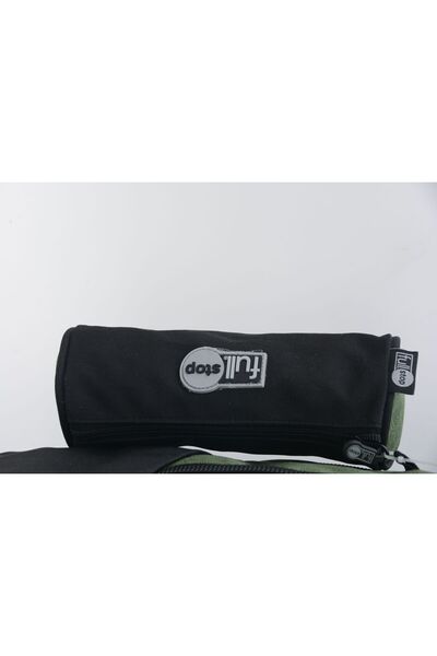FULL STOP Pencil Case black Fabric