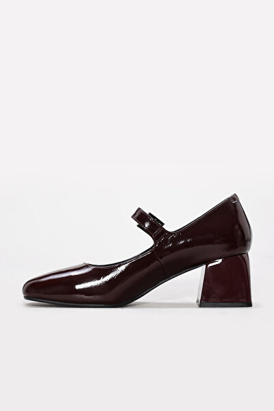 FAST STEP Genuine Leather Women's Thick Heeled Shoes 010Za8714