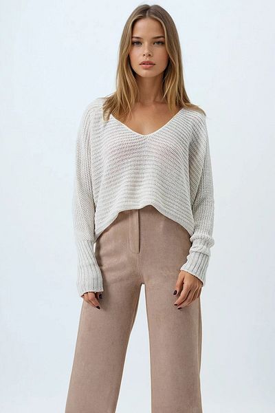 VAGGON V λαιμόκ κατοίκι Σαλονίκης πλεκτό oversized πουλόβερ