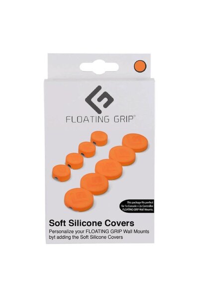 Floating Grip Silicone Protection Floating Grip Wall Mount Orange - PlayStation 5
