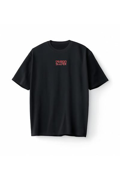 Bumeta Demon Slayer Mask Sword Oversize Unisex T-Shirt T-Shirt