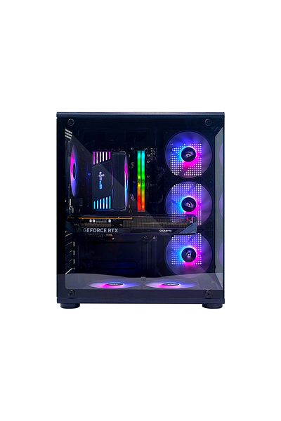 SPEARPC Spear Gaming PC i5-14400F, RTX 5060 8GB, 16GB DDR5, 1TB SSD, 600W, ARGB 6 Fans, Win 11 Pro