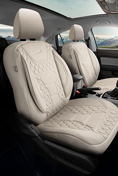 BUTTİ Speedy Series Premium Auto Seat Cover |   Orthopedic Supported, Front and Back Full Set, Airbag Compatible