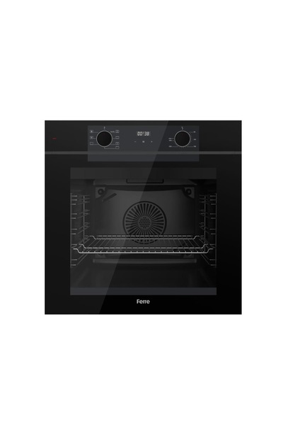 Ferre Black FryArt 3 lü Ankastre Set ( QEP63CS - SC405-WFA - D086 ) 65 cm Wok Bek Ocak