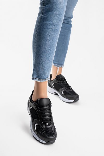 Blyss Women Men Unisex Black White Sports Shoes Sneaker