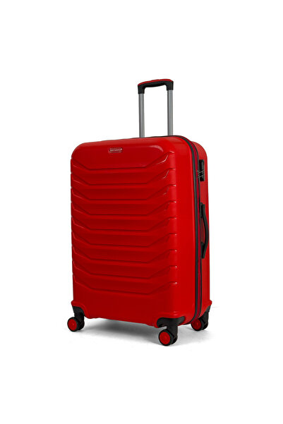 Reymond Luggage Lora PP (Polipropilen) Kırılmaz Valiz, Büyük Boy