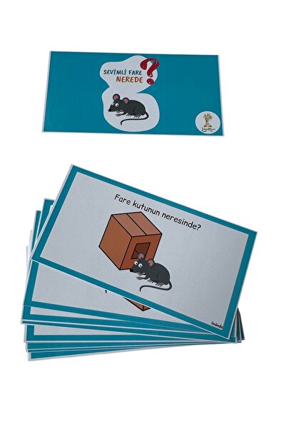 Loyameri Kidsshop Konum Kartları, Okul Öncesi, Özel Eğitim, 12 Kart