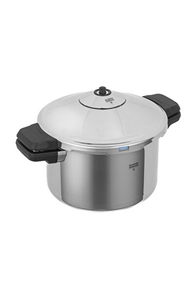 Kuhn Rikon Oală sub presiune cu senzor de temperatură, oțel inoxidabil, 5 litri, Kuhn Rikon, Duromatic Inox