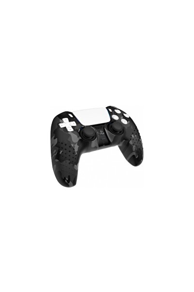 Piranha Silicone Protective Case Gray Camo for PS5