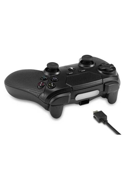 Spartan Gear Wireless Controller, Spartan Gear, Aspis 3, Compatible with PC and PS4, Black