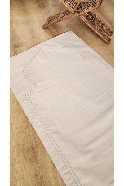 CG HOME Seccade Natural Düz -Ç2- Broderie Moale umplută interioară 70x115