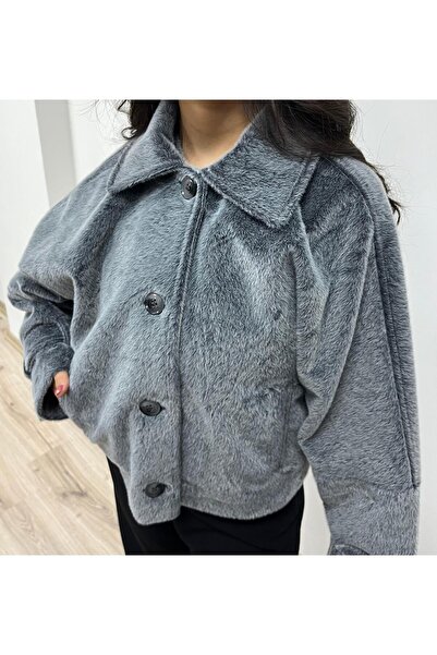 VAZIRADK Buttoned Short Coat