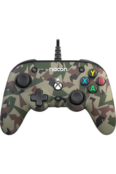 Nacon Gamepad, Nacon, Pro Compact, Compatible with Xbox One, Camouflage