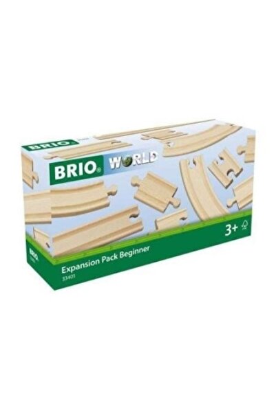 RAVENSBURGER Set extensie sine trenulet jucarie, Ravensburger, Lemn, 3 ani+, Bej