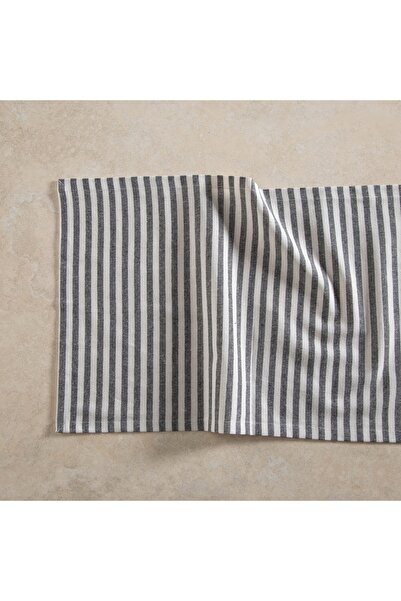 Mudo Home BETTY LINE RUNNER SİYAH ÇİZGİLİ 40X130