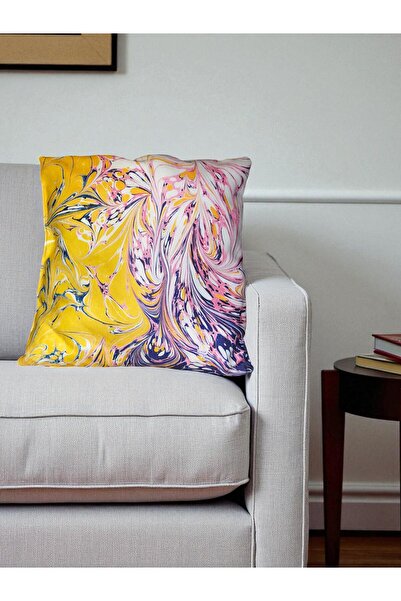 TOÇEV Ebru Desenli Kırlent