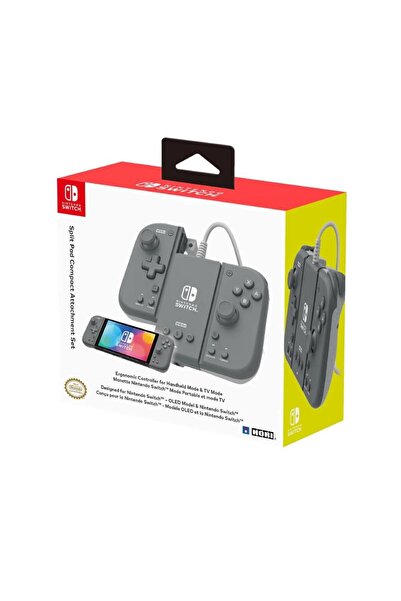 Hori Controller Split Pad Compact Attachment Grey