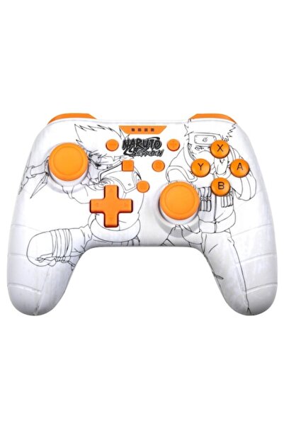 Konix Controller, Konix, Naruto, Compatible with Nintendo, White/Orange