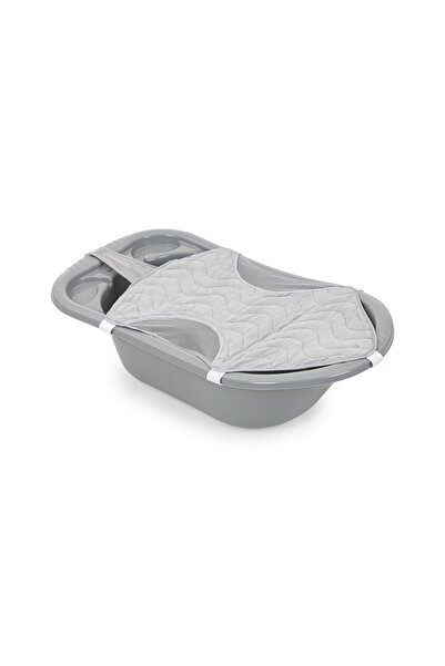 Babyjem Banyo Küvet Filesi Havlu Büyük Gri