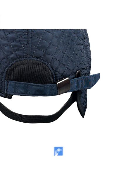 Kardelen Butik Denizli 70% Acrylic, 30% Cotton, Soft Fleece Lined, Ear Flap, Waterproof Hat (Quilted)
