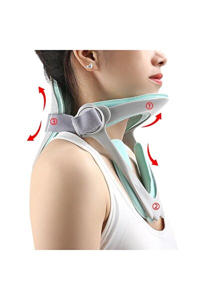 gaman Boyun Düzeltici Destek Aparatı - Postür Düzeltici, Rahat Kullanım, Ayar...