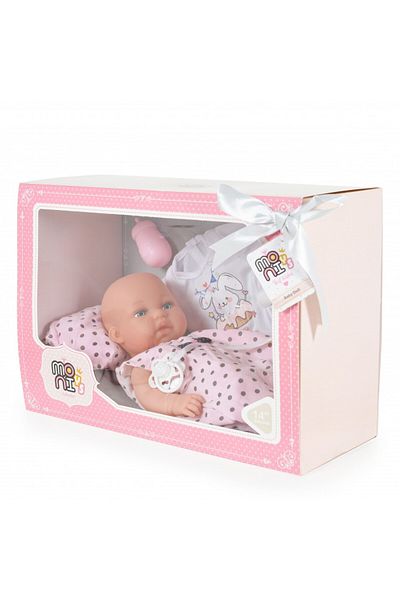 Moni Baby girl 36 cm newborn Pink