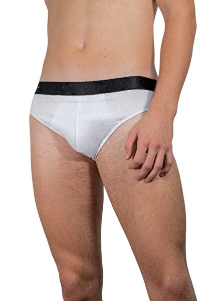 LUAN Men's Classic Briefs, WHITE
