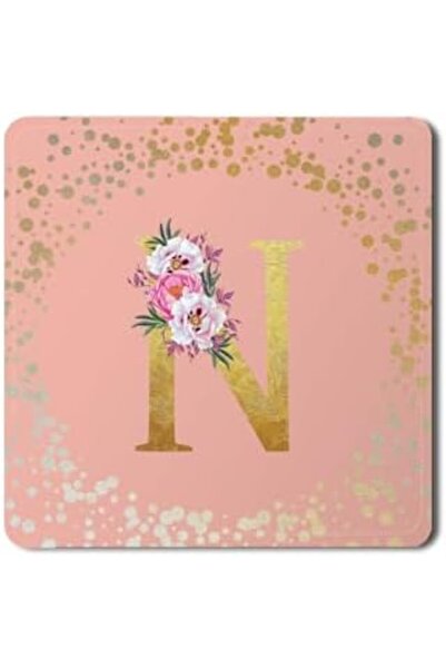 Stylizedd 2 Pack Designer Leather Coasters Mat for Beverage Drinks - Custom M...