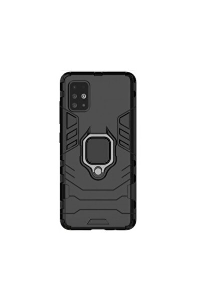 Atlas Husa SAMSUNG Galaxy A71 Ring Armor (Negru)