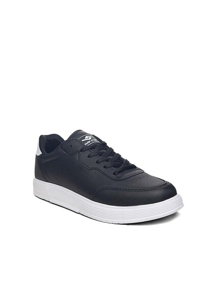 royalmoni حذاء رياضي برباط باللونين الأسود والأبيض