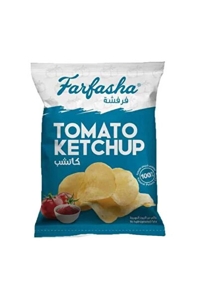 Deemah Farfasha Chips with Tomato Ketchup Flavor, 75 g