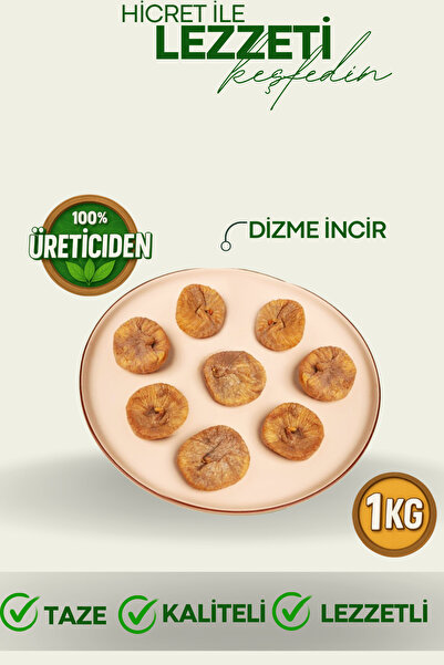 Hicret Kuruyemiş Dizme İncir - 1 KG