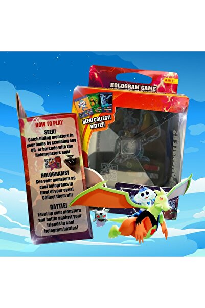 Mythos Cards Holomonsters – 3D Hologram Collection Cards - Full Box