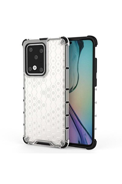 Atlas Husa SAMSUNG Galaxy S20 Ultra Gel TPU Honeycomb Armor (Διαφανές)