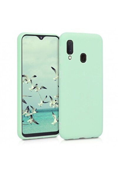 Atlas Husa SAMSUNG Galaxy A20e Σιλικόνη Κάλυμμα (Μέντα)