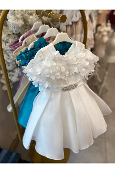 Miss Lorin Kids ÇİÇEKLİ KIZ ÇOCUK ABİYE ELBİSE